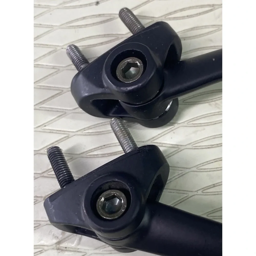 Motorcycle Rearview Mirrors For Kawasaki Ninja 250R EX250 Black EUC‎